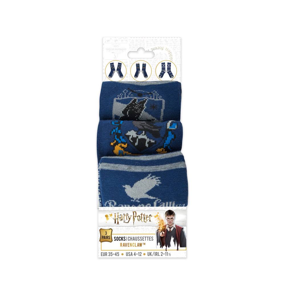 Cinereplicas Harry Potter Socks 3-Pack Ravenclaw | Makochan