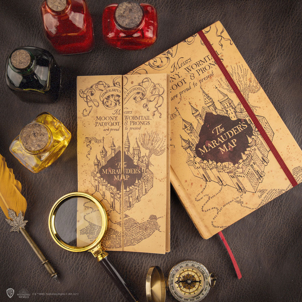 Cinereplicas Harry Potter Notebook A5 Marauder's Map | Makochan