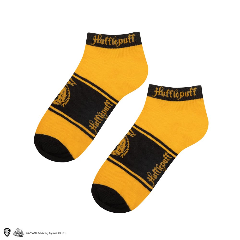 Cinereplicas Harry Potter Ankle Socks 3-Pack Hufflepuff | Makochan