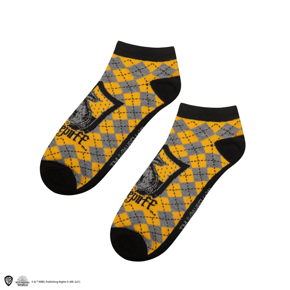 Cinereplicas Harry Potter Ankle Socks 3-Pack Hufflepuff | Makochan