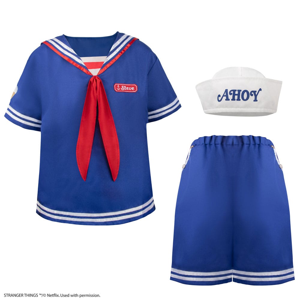Cinereplicas Stranger Things: Scoops Ahoy Steve Costume | Makochan