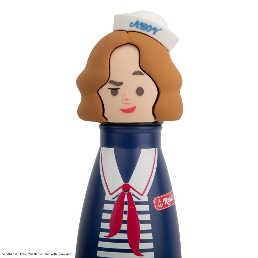 Cinereplicas Stranger Things Water Bottle Scoops Ahoy Robin 500 ml | Makochan