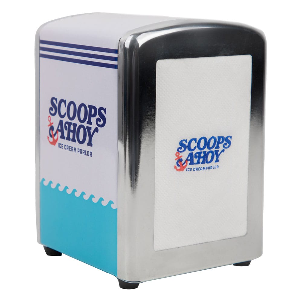 Cinereplicas Stranger Things Napkin Dispenser set Scoops Ahoy | Makochan