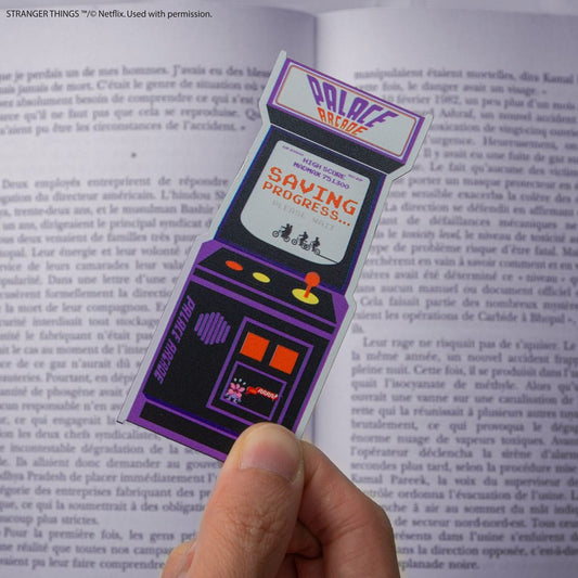 Cinereplicas Stranger Things Bookmark Arcade Metal | Makochan