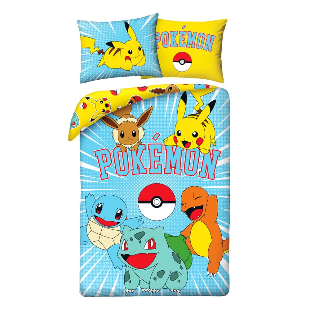 Halantex Pokémon Duvet Set Ver. 14 140 x 200 cm / 70 x 90 cm | Makochan