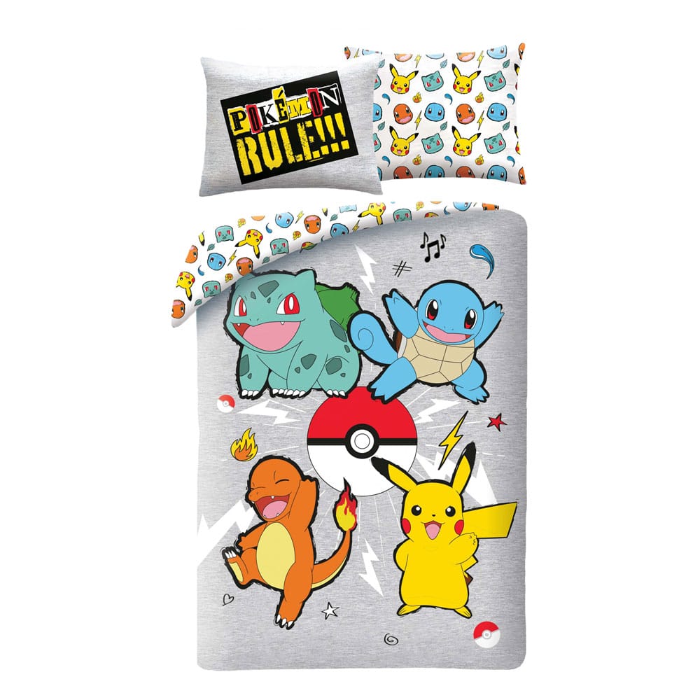 Halantex Pokémon Duvet Set Ver. 5 140 x 200 cm / 70 x 90 cm | Makochan