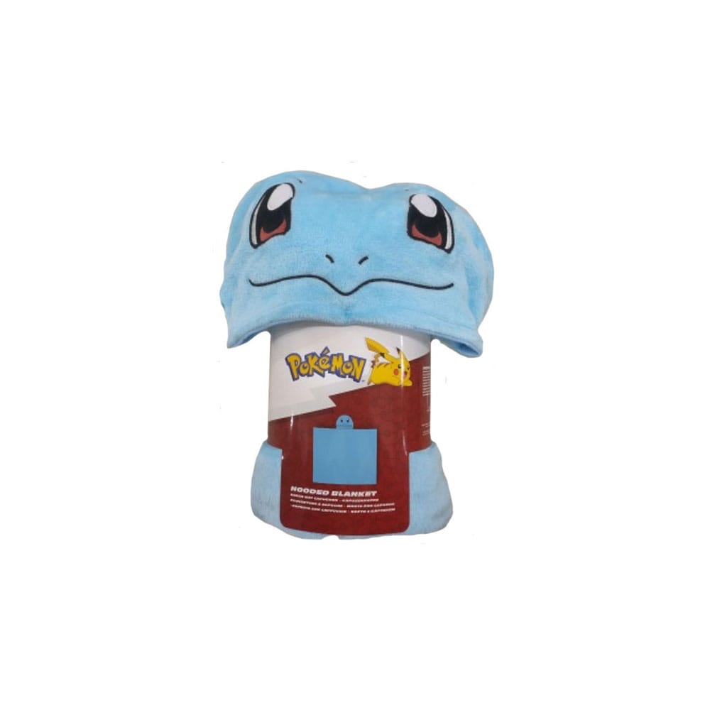 Halantex Pokémon Coral Hooded Blanket Squirtle 120 x 150 cm | Makochan