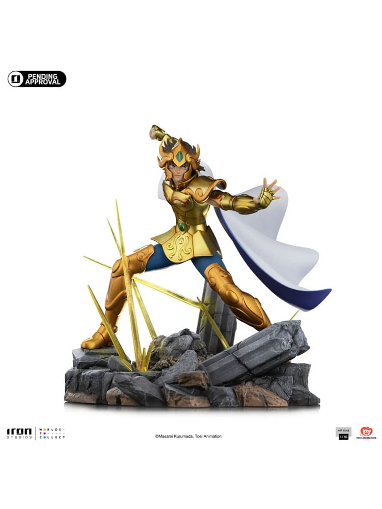 Iron Studios Saint Seiya Art Scale Statue 1/10 Leo Aiolia 24 cm | Makochan