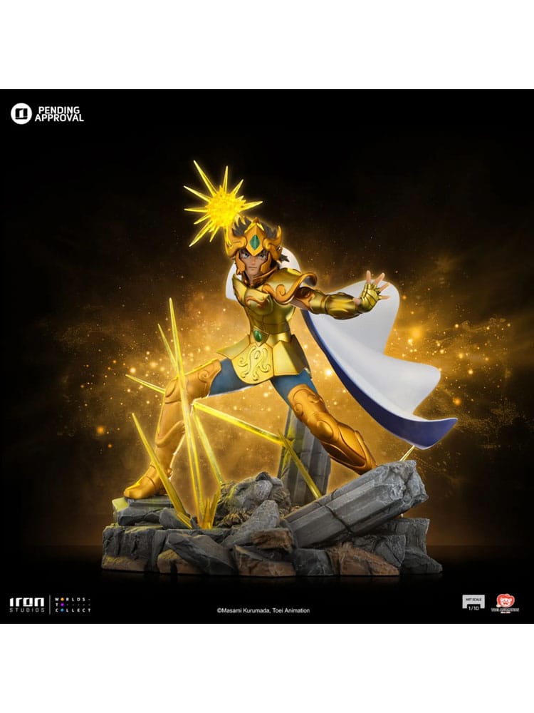 Iron Studios Saint Seiya Art Scale Statue 1/10 Leo Aiolia 24 cm | Makochan