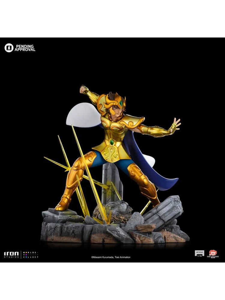 Iron Studios Saint Seiya Art Scale Statue 1/10 Leo Aiolia 24 cm | Makochan