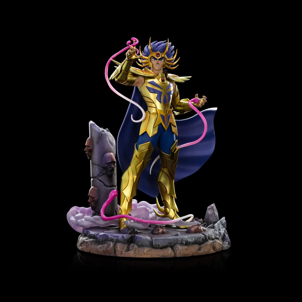 Iron Studios Saint Seiya Art Scale Statue 1/10 TCancer Deathmask 23 cm | Makochan