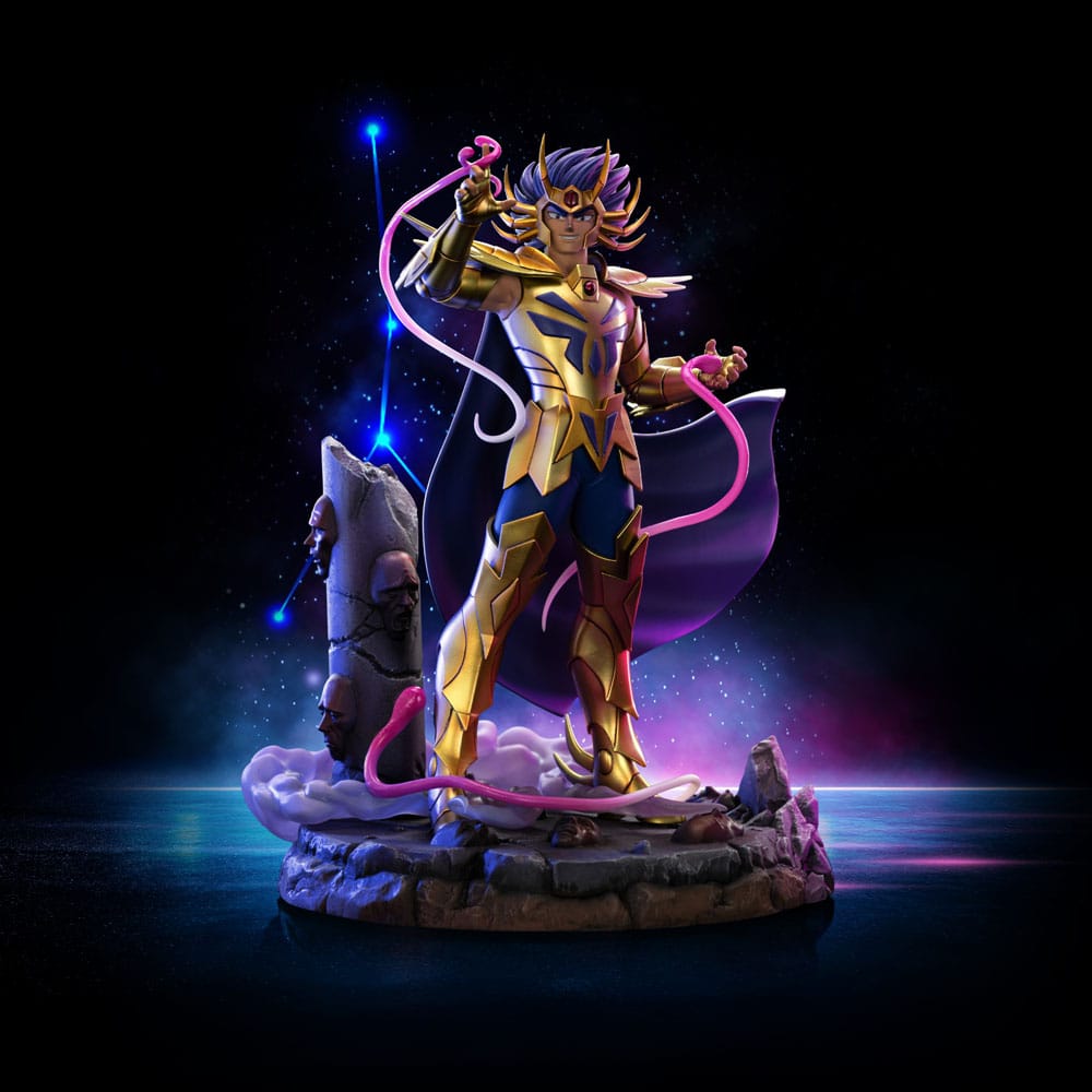 Iron Studios Saint Seiya Art Scale Statue 1/10 TCancer Deathmask 23 cm | Makochan