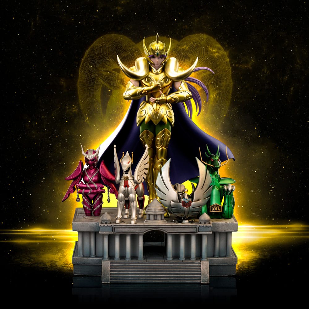 Iron Studios Saint Seiya Art Scale Statue 1/10 Aries Mu Deluxe 27 cm | Makochan