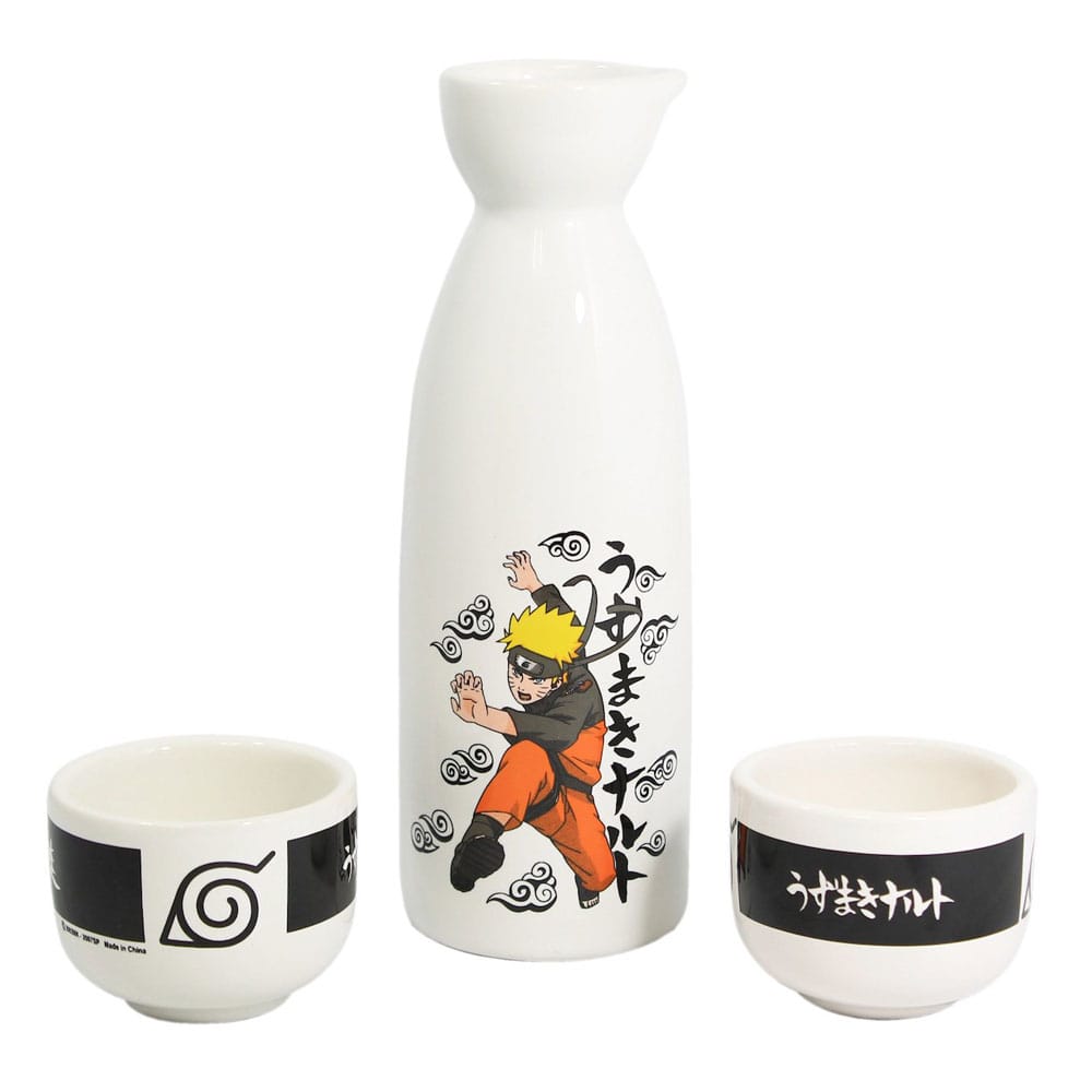 Just Funky Naruto Shippuden Ceramic Sake Set Naruto | Makochan