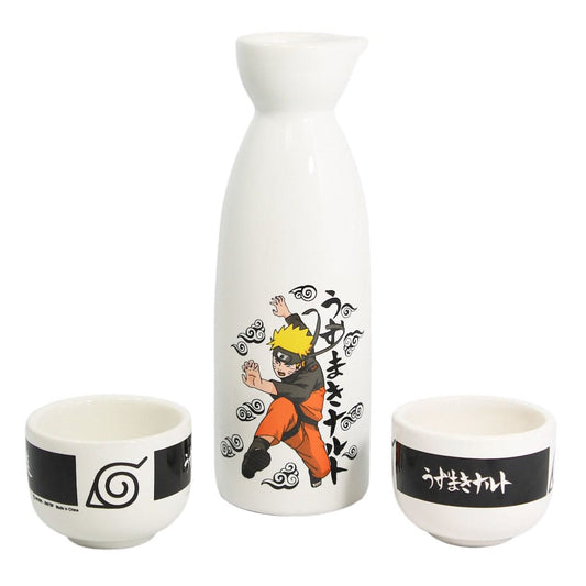 Just Funky Naruto Shippuden Ceramic Sake Set Naruto | Makochan