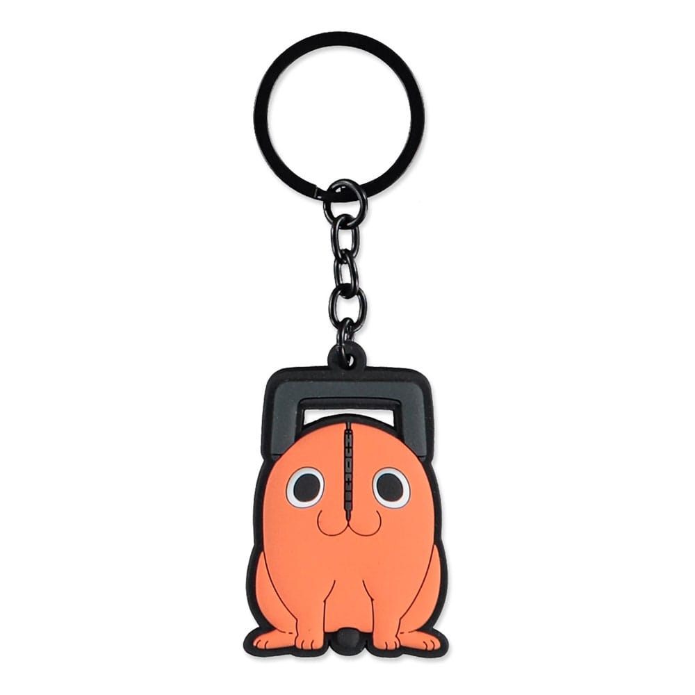 Difuzed Chainsaw Man Rubber Keychain Pochita | Makochan