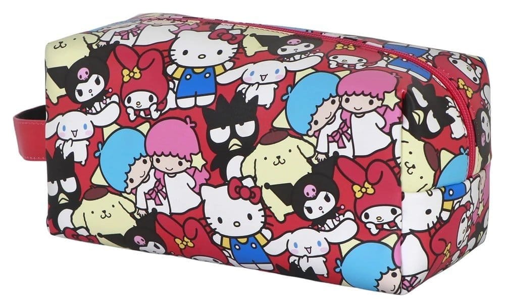 Karactermania Sanrio Plus Brick Travel Toiletry Bag Hello Kitty Friends Multicolour | Makochan