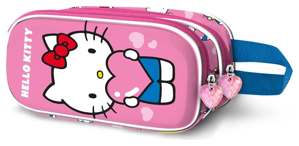 Karactermania Sanrio 3D Double Pencil Case Hello Kitty Heart | Makochan