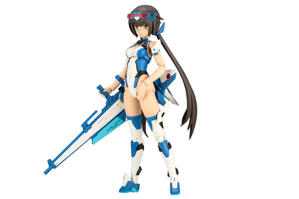 Kotobukiya Frame Arms Girl Plastic Model Kit Stylet Swimsuit Blue Impulse Color Ver. 16 cm | Makochan