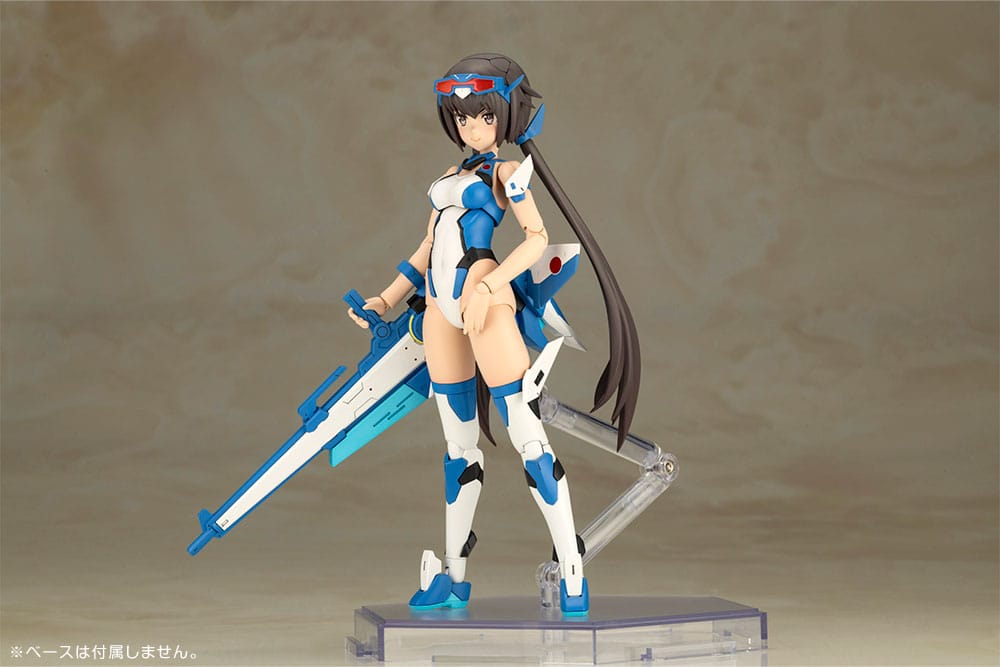 Kotobukiya Frame Arms Girl Plastic Model Kit Stylet Swimsuit Blue Impulse Color Ver. 16 cm | Makochan