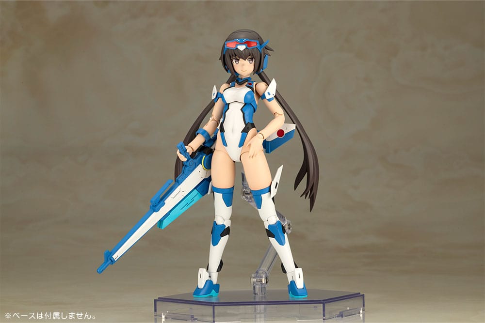 Kotobukiya Frame Arms Girl Plastic Model Kit Stylet Swimsuit Blue Impulse Color Ver. 16 cm | Makochan