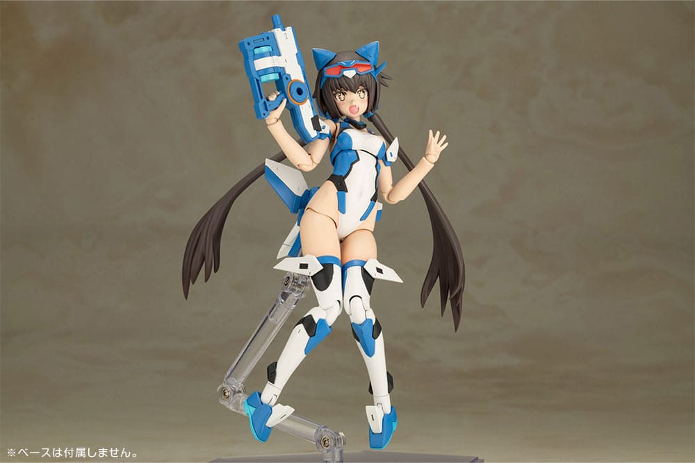 Kotobukiya Frame Arms Girl Plastic Model Kit Stylet Swimsuit Blue Impulse Color Ver. 16 cm | Makochan