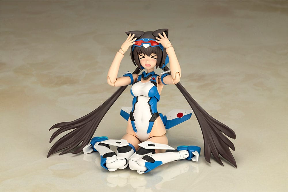 Kotobukiya Frame Arms Girl Plastic Model Kit Stylet Swimsuit Blue Impulse Color Ver. 16 cm | Makochan