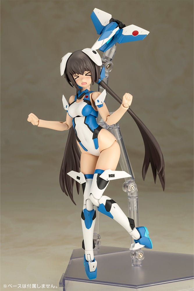 Kotobukiya Frame Arms Girl Plastic Model Kit Stylet Swimsuit Blue Impulse Color Ver. 16 cm | Makochan