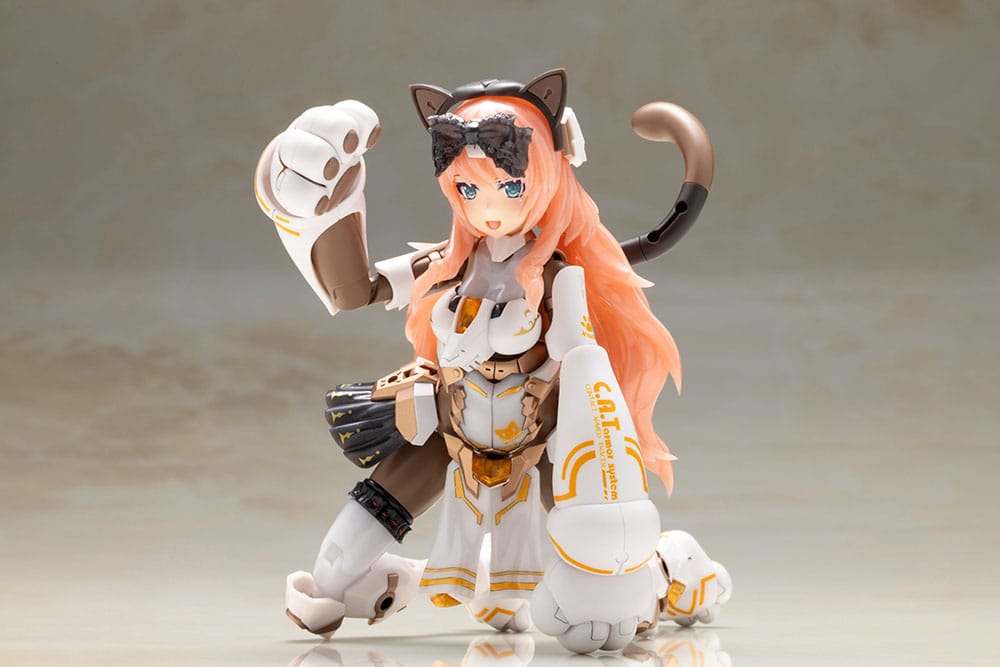 Kotobukiya Frame Arms Girl Plastic Model Kit Durga I Cat Armor Ver. Calico 16 cm | Makochan