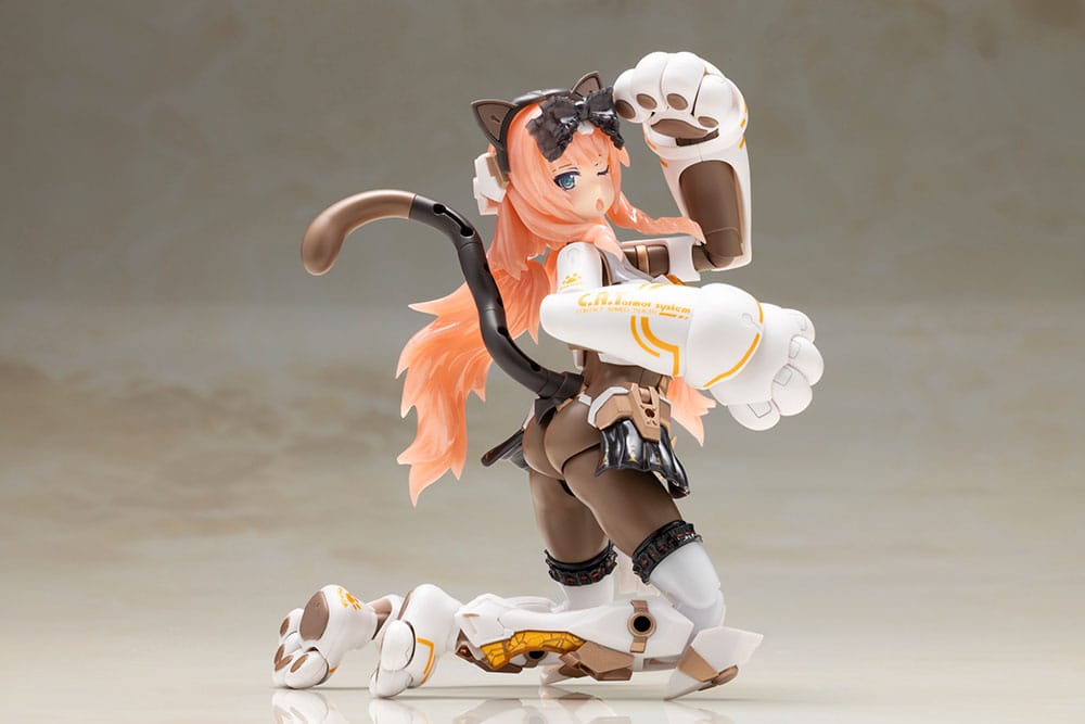 Kotobukiya Frame Arms Girl Plastic Model Kit Durga I Cat Armor Ver. Calico 16 cm | Makochan