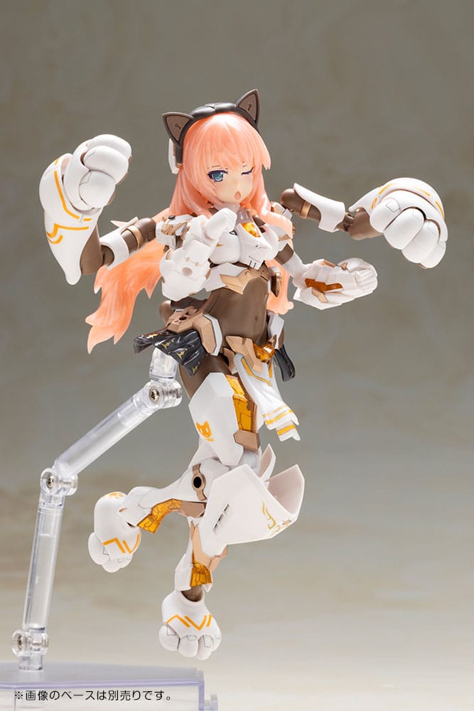 Kotobukiya Frame Arms Girl Plastic Model Kit Durga I Cat Armor Ver. Calico 16 cm | Makochan