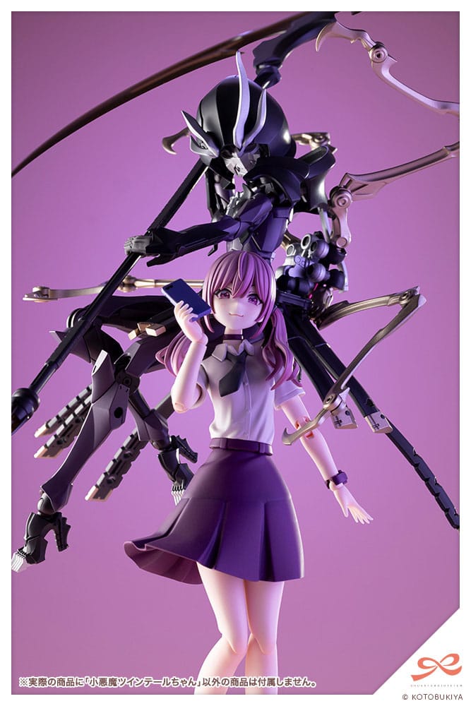 Kotobukiya Sousai Shojo Teien Plastic Model Kit 1/10 Little Devil Twin Tails 15 cm | Makochan