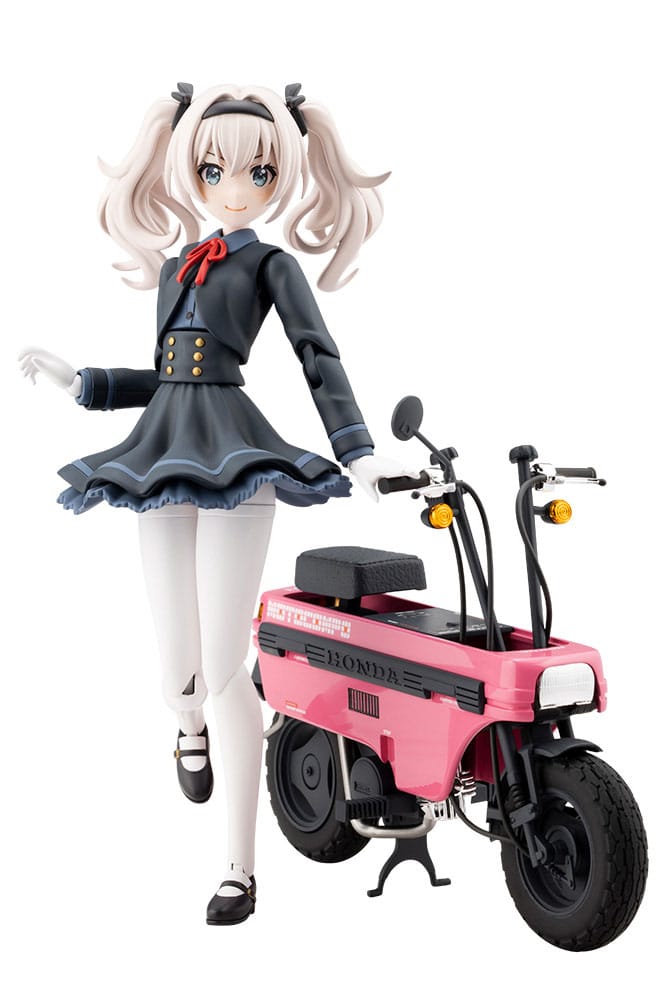 Kotobukiya Sousai Shojo Teien Plastic Model Kit 1/10 Emma Koishikawa Nocturne with Honda AB12 Motocompo 14 cm | Makochan
