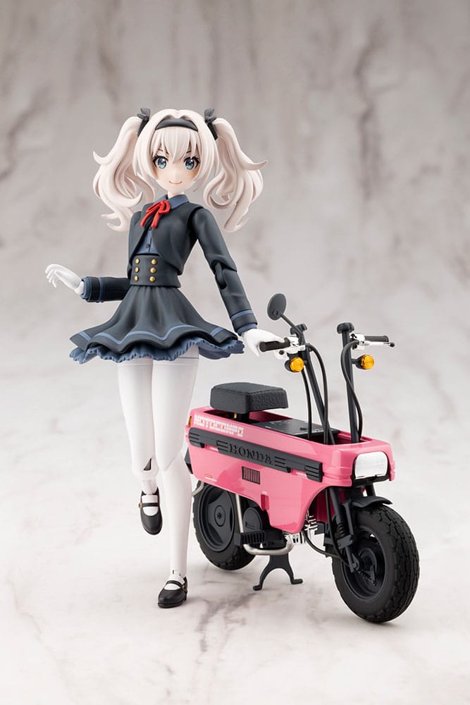 Kotobukiya Sousai Shojo Teien Plastic Model Kit 1/10 Emma Koishikawa Nocturne with Honda AB12 Motocompo 14 cm | Makochan