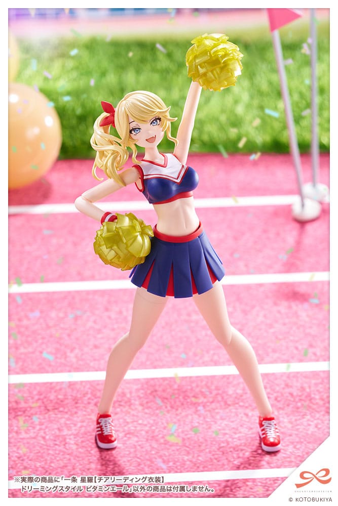 Kotobukiya Sousai Shojo Teien Plastic Model Kit 1/10 Seira Ichijo Cheerleading Costume Dreaming Style Vitamin Yell Ver. 16 cm