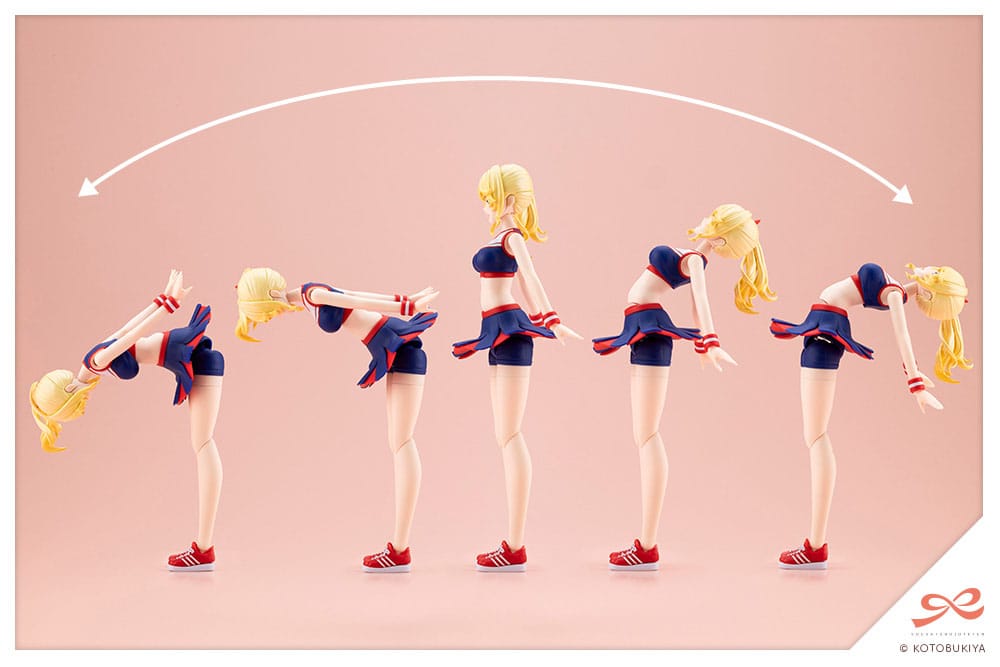 Kotobukiya Sousai Shojo Teien Plastic Model Kit 1/10 Seira Ichijo Cheerleading Costume Dreaming Style Vitamin Yell Ver. 16 cm
