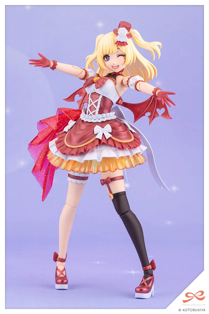 Kotobukiya Sousai Shojo Teien Plastic Model Kit 1/10 Yue Kisaragi Diva Costume Dreaming Style Strawberry Moon 16 cm