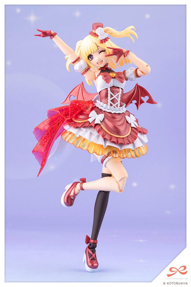 Kotobukiya Sousai Shojo Teien Plastic Model Kit 1/10 Yue Kisaragi Diva Costume Dreaming Style Strawberry Moon 16 cm