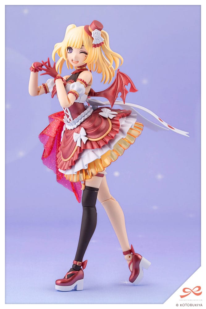 Kotobukiya Sousai Shojo Teien Plastic Model Kit 1/10 Yue Kisaragi Diva Costume Dreaming Style Strawberry Moon 16 cm