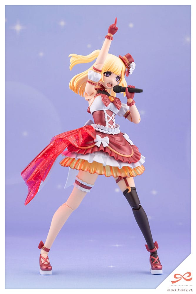 Kotobukiya Sousai Shojo Teien Plastic Model Kit 1/10 Yue Kisaragi Diva Costume Dreaming Style Strawberry Moon 16 cm