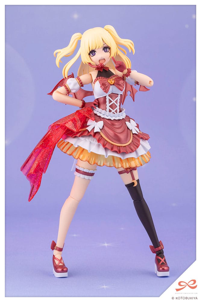 Kotobukiya Sousai Shojo Teien Plastic Model Kit 1/10 Yue Kisaragi Diva Costume Dreaming Style Strawberry Moon 16 cm