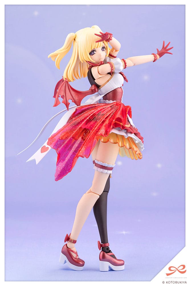 Kotobukiya Sousai Shojo Teien Plastic Model Kit 1/10 Yue Kisaragi Diva Costume Dreaming Style Strawberry Moon 16 cm