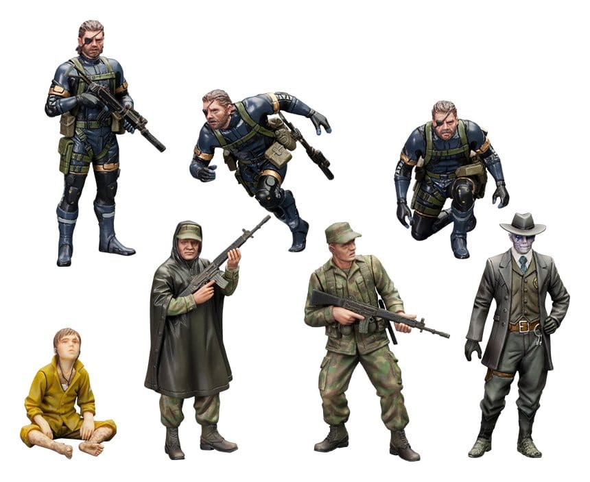 Kotobukiya Metal Gear Solid V Plastic Model Kit 1/35 Metal Gear Solid Ground Zero Set 5 cm | Makochan