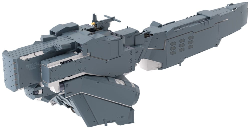 Kotobukiya Legend of the Galactic Heroes: Die Neue These Plastic Model Kit Free Planets Alliance Forces Battleship Hyperion