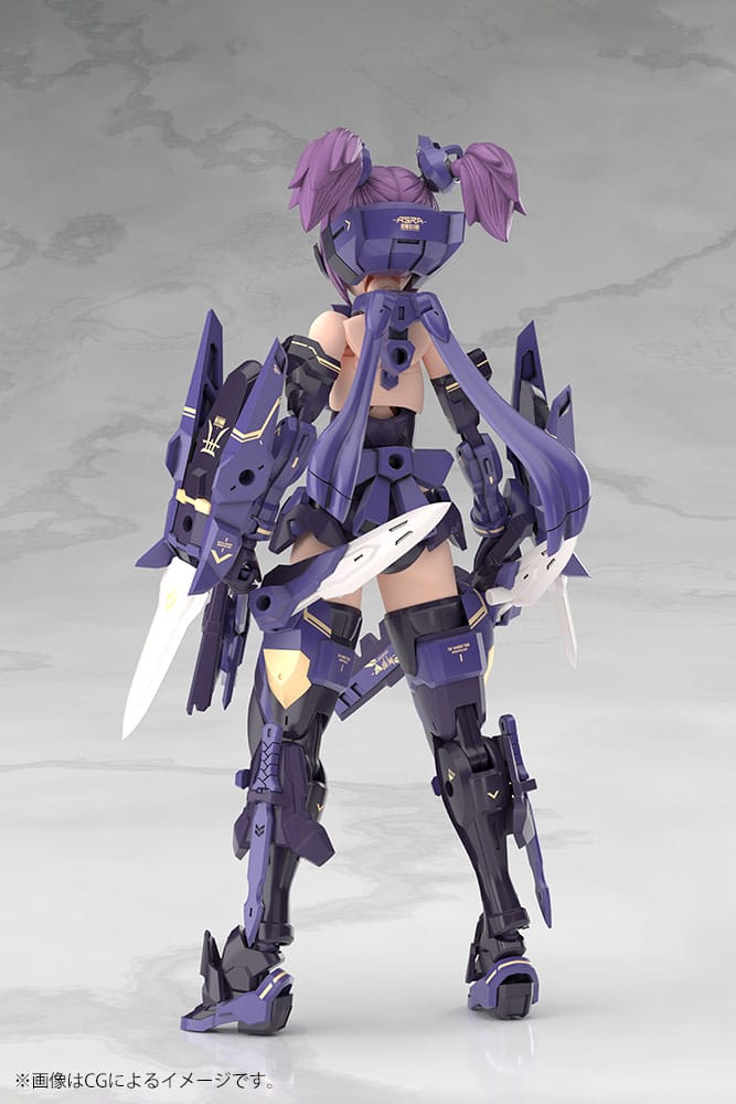 Kotobukiya Megami Device Plastic Model Kit 1/1 Asra Ninja Kaname Shadow Edition Full Package 14 cm | Makochan