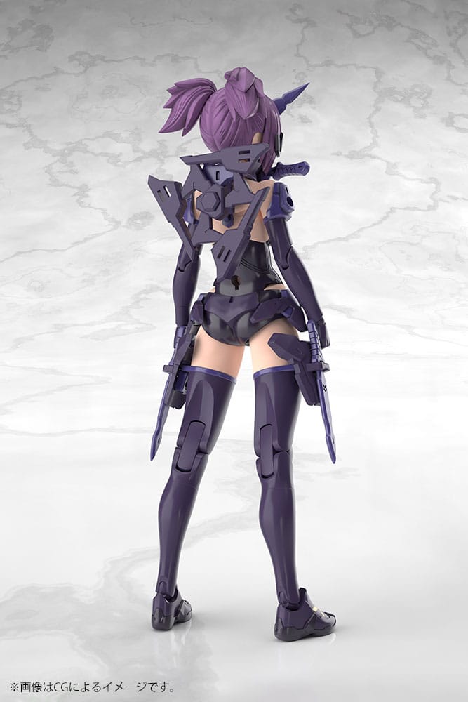 Kotobukiya Megami Device Plastic Model Kit 1/1 Asra Ninja Kaname Shadow Edition Full Package 14 cm | Makochan