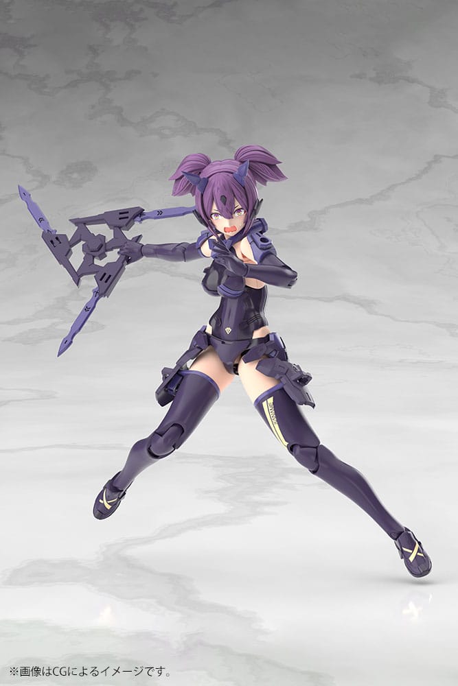 Kotobukiya Megami Device Plastic Model Kit 1/1 Asra Ninja Kaname Shadow Edition Full Package 14 cm | Makochan