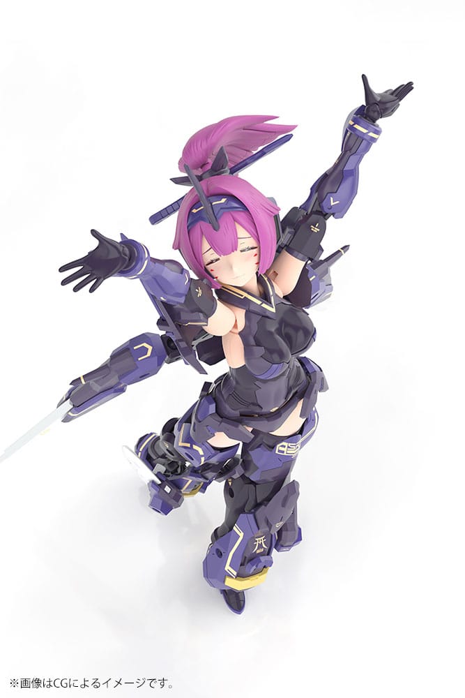 Kotobukiya Megami Device Plastic Model Kit 1/1 Asra Archer Kizuna Shadow Edition Full Package 14 cm | Makochan
