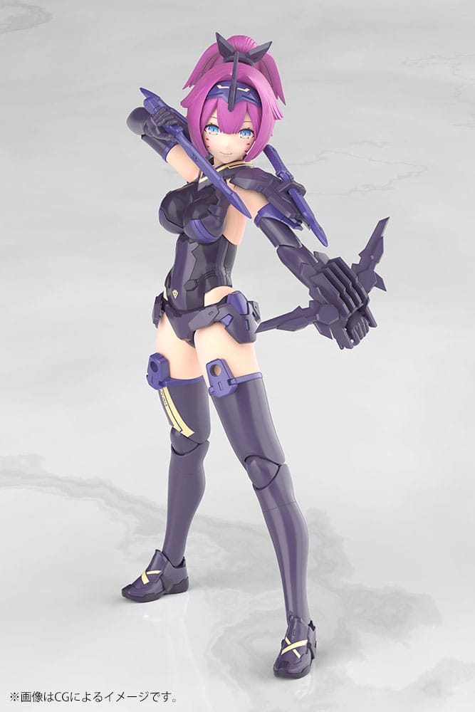 Kotobukiya Megami Device Plastic Model Kit 1/1 Asra Archer Kizuna Shadow Edition Full Package 14 cm | Makochan