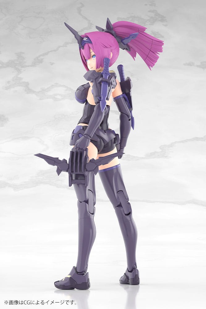 Kotobukiya Megami Device Plastic Model Kit 1/1 Asra Archer Kizuna Shadow Edition Full Package 14 cm | Makochan